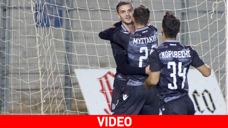 Εντυπωσιακός ο ΠΑΟΚ, 6-2 τα Χανιά