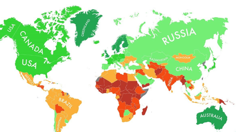 Οι χώρες με τις μεγαλύτερες πιθανότητες να επιβιώσουν παρά την κλιματική αλλαγή