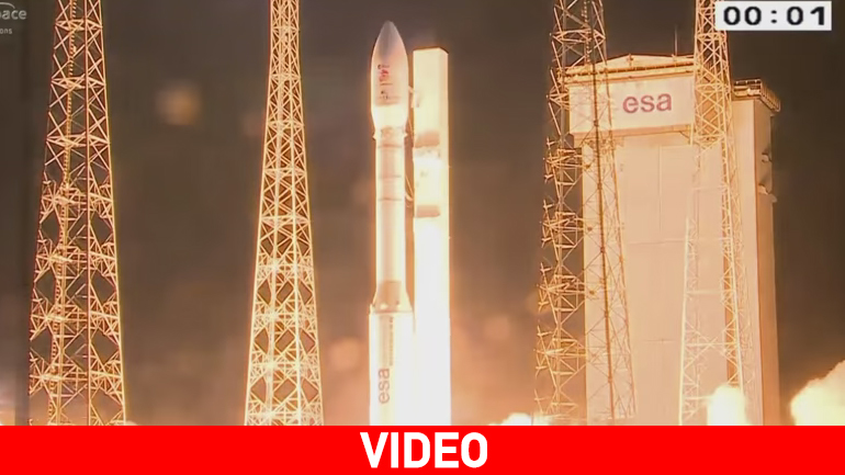 Εκτοξεύθηκε ευρωπαϊκός δορυφόρος που θα κάνει πειράματα για τα βαρυτικά κύματα Εκτοξεύθηκε ευρωπαϊκός δορυφόρος που θα κάνει πειράματα για τα βαρυτικά κύματα