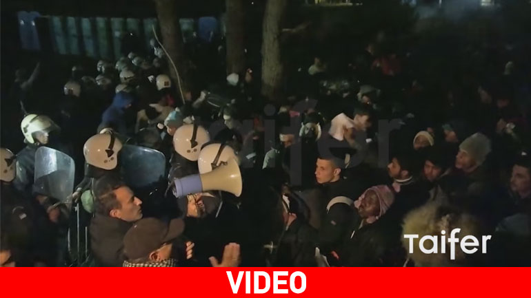 Σκηνές αποκάλυψης στην Ειδομένη κατά τη διάρκεια της νύχτας