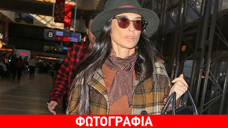 Το casual look της Demi Moore, ιδανικό για τις κρύες μέρες του χειμώνα!
