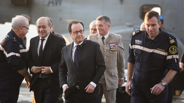 Ολάντ: «Εντός ημερών» το Σαρλ ντε Γκολ θα αναπτυχθεί στον Κόλπο