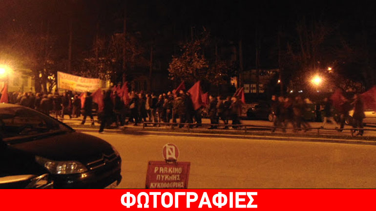 Χωρίς εντάσεις η πορεία για τον Αλέξη Γρηγορόπουλο στα Ιωάννινα