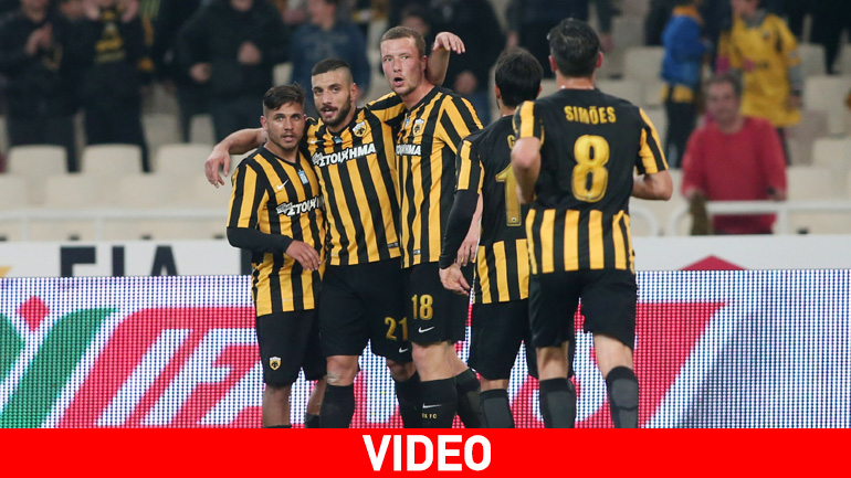 Άνετα η ΑΕΚ, 3-0 την Καλλονή