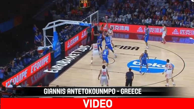 Η τάπα του Αντετοκούνμπο στον Γκασόλ!