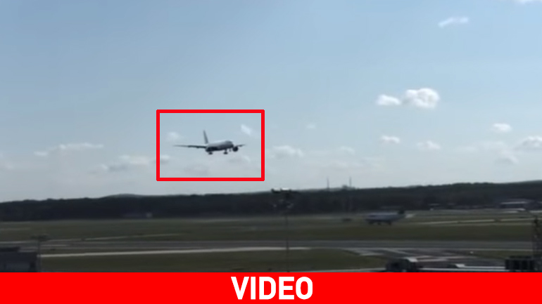 Φρανκφούρτη: Προσγείωση αεροπλάνου διαφορετική από όλες τις άλλες