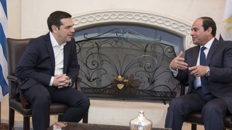 Στην Αθήνα ο Αιγύπτιος πρόεδρος Στην Αθήνα ο Αιγύπτιος πρόεδρος