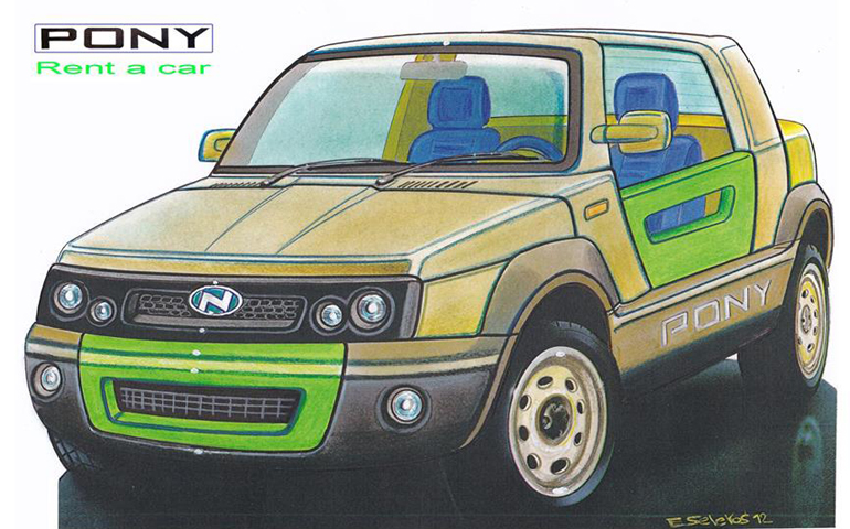 Είναι σίγουρο πως ένα τέτοιο όχημα θα έκανε θραύση στα νησιά...