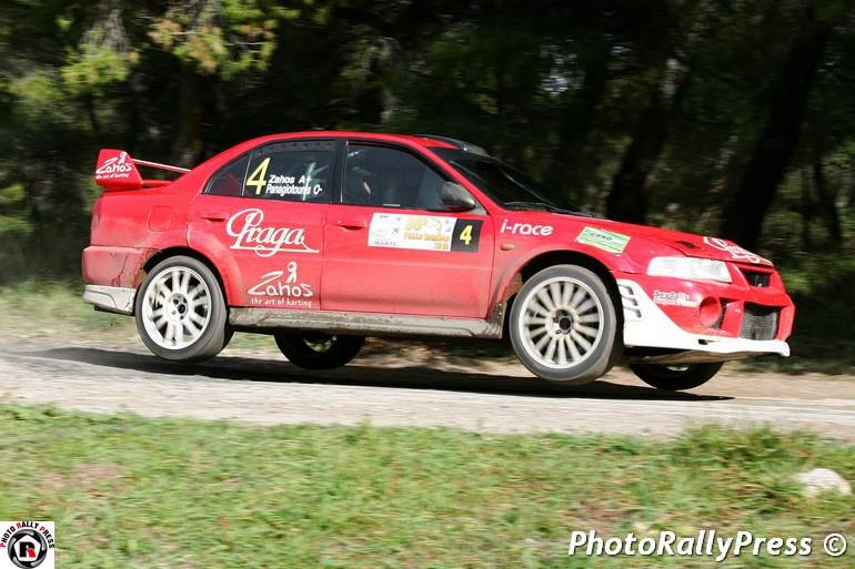 Οι Ζάχος - Παναγιωτούνης είναι φαβορί για την πρώτη θέση... (φωτογραφία από το ράλι Παλάδιο το οποίο κέρδισαν πριν από λίγες ημέρες)