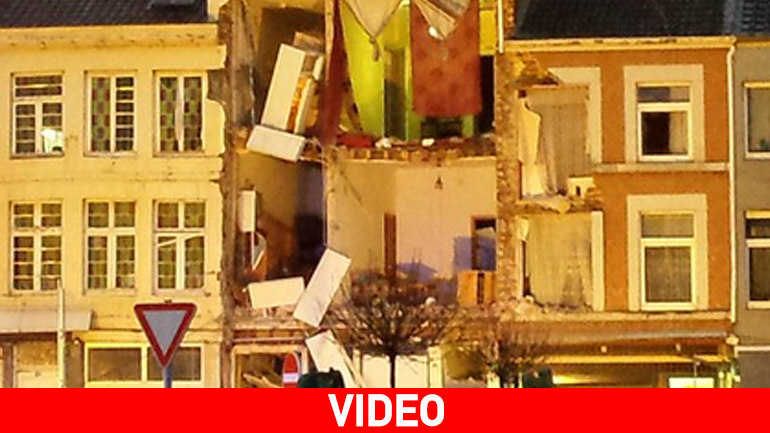 Ισχυρή έκρηξη κατέστρεψε κτήριο στο Βέλγιο