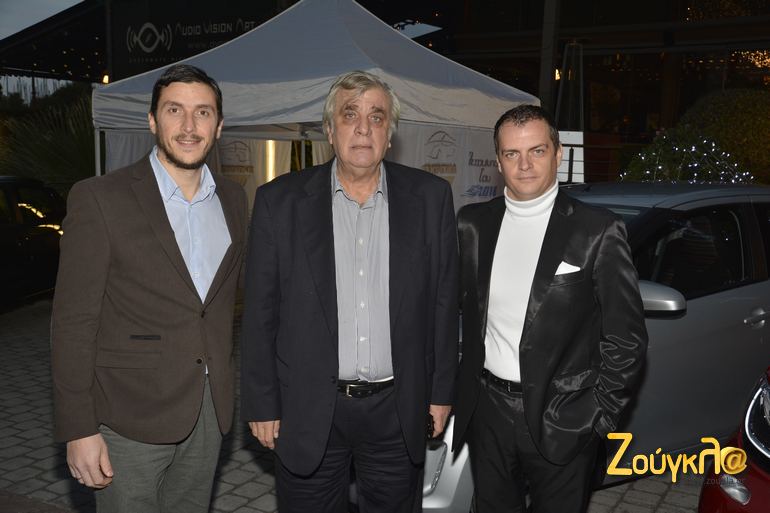 Από αριστερά: Κοσκινάς, Κακέτσης και Τσιρογιάννης...