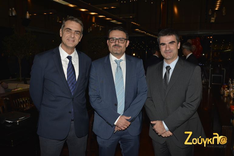 Από αριστερά: Παπαδόπουλος, Σκιρδής και Κάττωριτς...