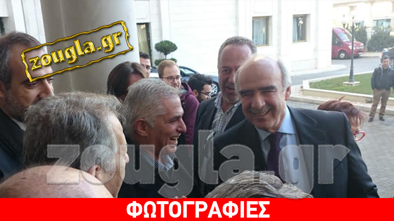 Γαλάζια σύναξη με τον Μεϊμαράκη στον πεζόδρομο Καλαμαριάς