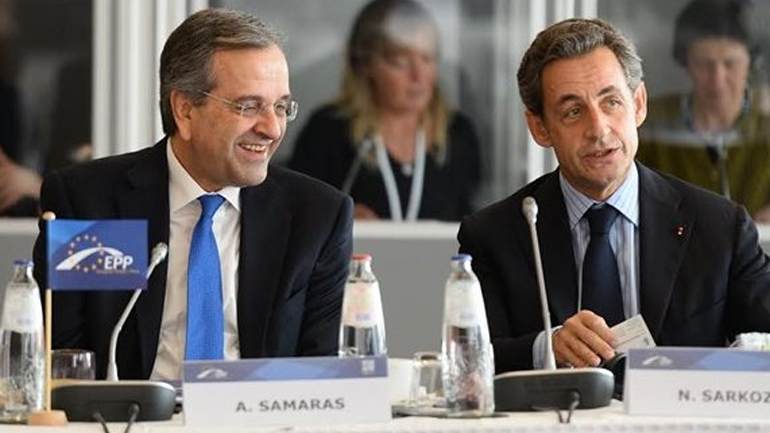 Συγχαρητήρια Σαμαρά σε Σαρκοζί για τη νίκη του στις περιφερειακές εκλογές της Γαλλίας