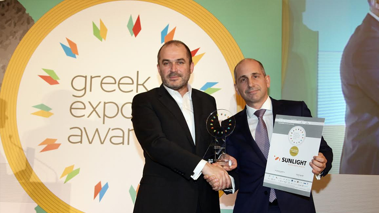Δύο κορυφαίες διακρίσεις για τη ΣΥΣΤΗΜΑΤΑ SUNLIGHT στα Greek Exports Awards