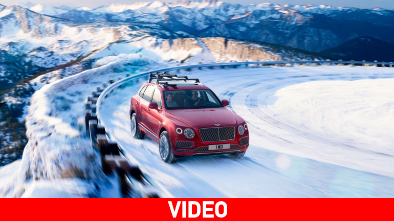 Γίνε από τους πρώτους που θα… λιώσουν με την Bentley Bentayga στο χιόνι