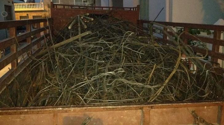 Κόρινθος: Τρεις συλλήψεις για κλοπή μετάλλων από τον ΟΣΕ