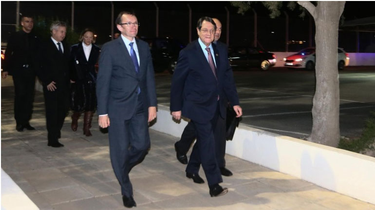 Ο Άιντα επιστρέφοντας από την Άγκυρα δεν έδειξε κάτι το χειροπιαστό