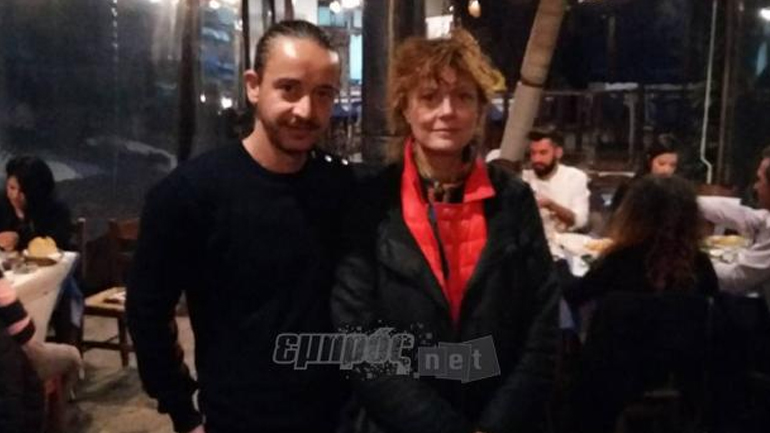 Η Susan Sarandon στη Λέσβο!