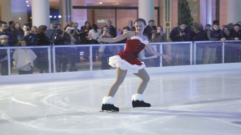 Καλλιτεχνικές εκδηλώσεις στο παγοδρόμιο του Μεγάρου Μουσικής Αθηνών