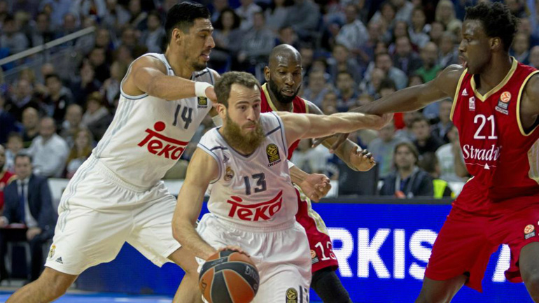 Άνετα η Ρεάλ, 97-65 τη Στρασμπούρ