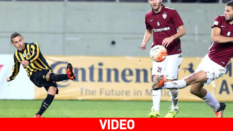 «Φωτιά» η ΑΕΚ, 5-0 τη Λάρισα