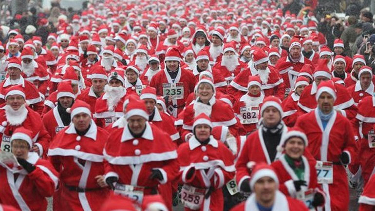 Θεσσαλονίκη: Την Κυριακή το 2ο Santa Run