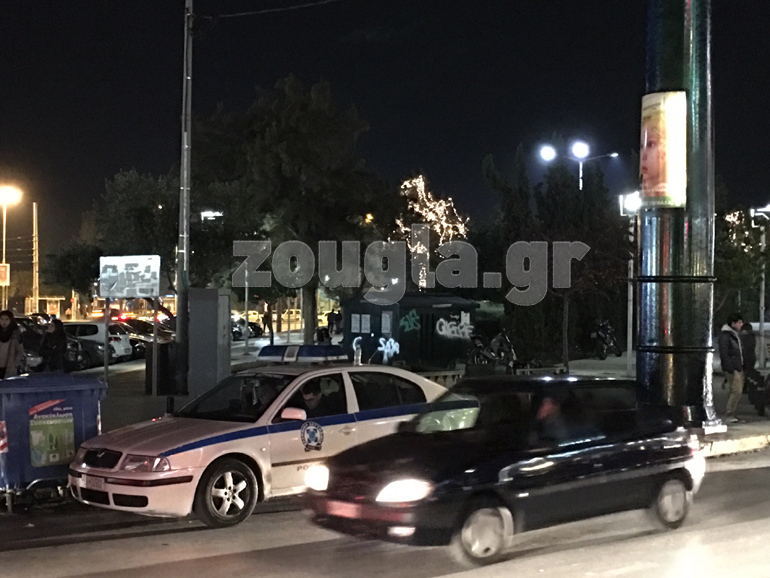 Διακριτική η παρουσία της αστυνομίας
