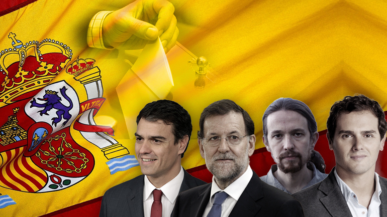 Συντριβή του δικομματισμού στην Ισπανία