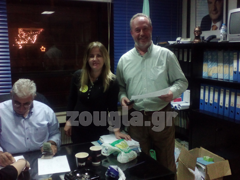 Μετάδοση αποτελεσμάτων από εκλογικά τμήματα της Θεσσαλονίκης