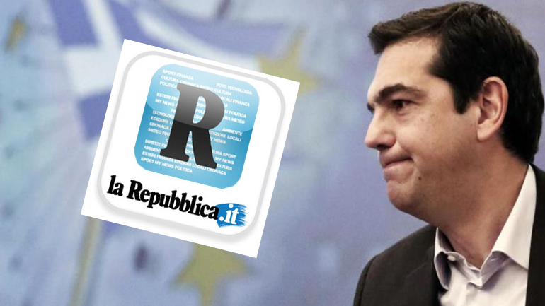 La Repubblica: Στην Αθήνα κυβερνά ο ρεαλισμός