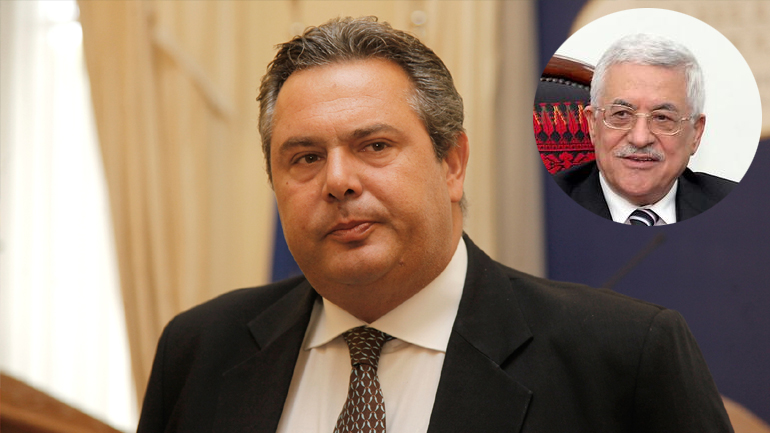 Συνάντηση Αμπάς-Καμμένου