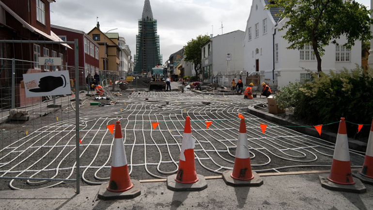 Υποδαπέδια θέρμανση στους δρόμους!
