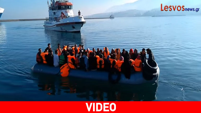 Λέσβος: Η καλοκαιρία έφερε νέες αφίξεις μεταναστών, μπροστά στα μάτια της FRONTEX