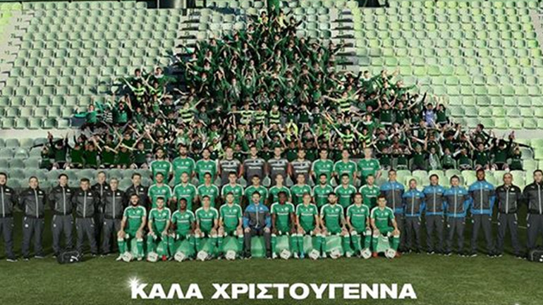 Ευχήθηκε Καλά Χριστούγεννα ο Παναθηναϊκός