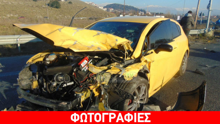 Ιωάννινα: Τέσσερα άτομα στο νοσοκομείο έπειτα από σφοδρή σύγκρουση