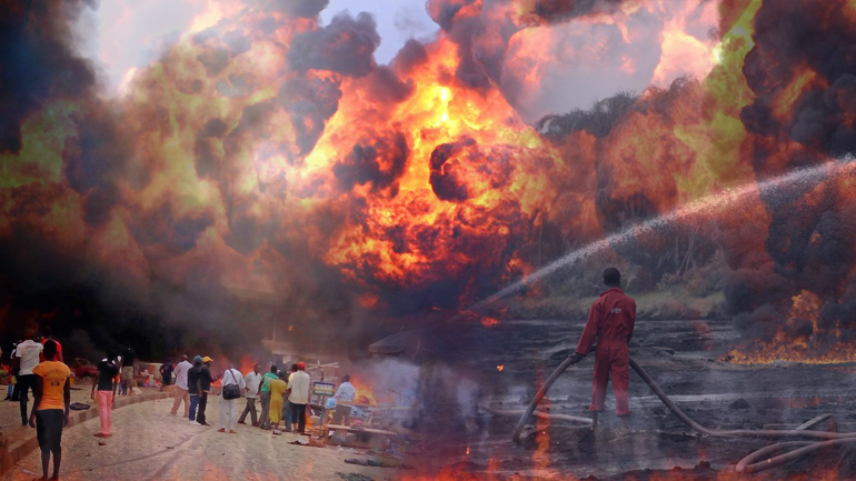 Κόλαση φωτιάς στη Νιγηρία