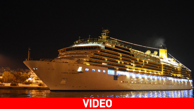 Costa Luminosa: Το τελευταίο κρουαζιερόπλοιο στον Πειραιά για το 2015