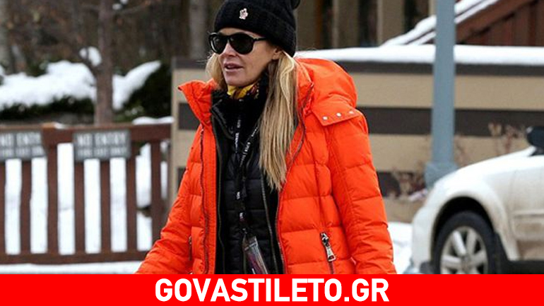 Στο Άσπεν με fashion outfit η Elle Macpherson