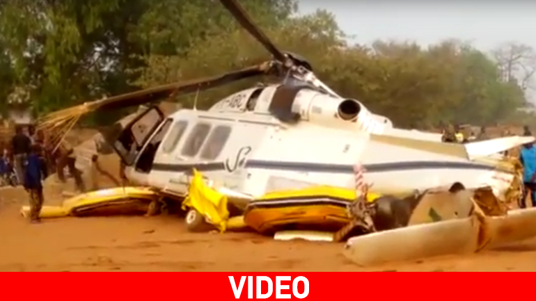 Μπενίν: Συνετρίβη ελικόπτερο όπου επέβαινε ο πρωθυπουργός-Βγήκε σώος από τα συντρίμμια