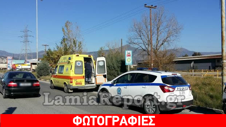 Στο νοσοκομείο δύο ενήλικοι και ένα παιδί μετά από τροχαίο στη Λαμία