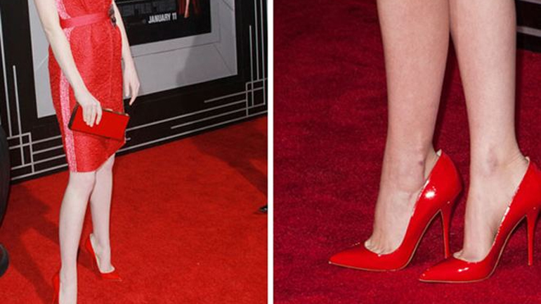 Οι κόκκινες γόβες θα απογειώσουν το γιορτινό σας look