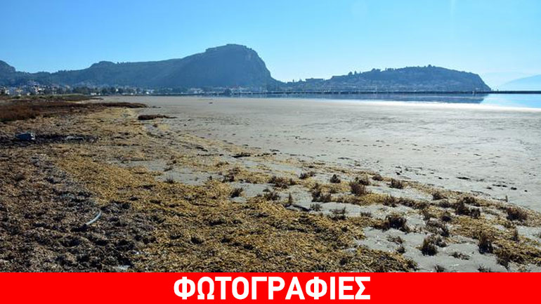 Ναύπλιο: Όταν η θάλασσα εξαφανίζεται και ο βυθός γίνεται παραλία