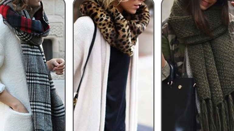 Οversized κασκόλ για όλες τις ώρες! Το απόλυτο χειμερινό trend