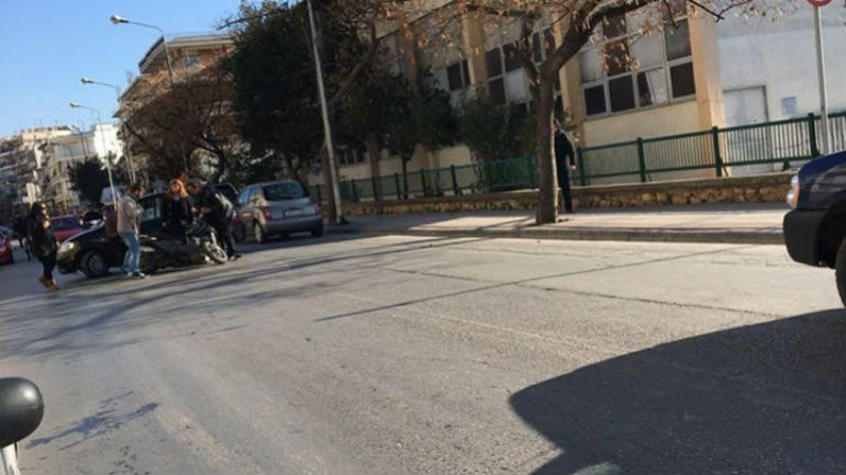 Αλεξανδρούπολη: Ο δικυκλιστής στάθηκε τυχερός μέσα στην ατυχία του