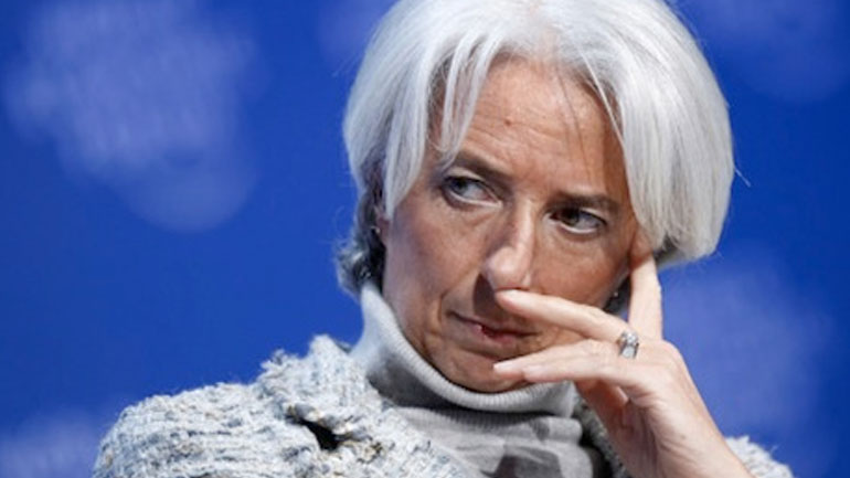 Απαισιόδοξη η Λαγκάρντ για το 2016