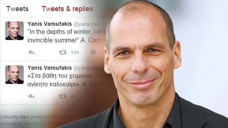 H ευχή Βαρουφάκη εμπνευσμένη από Γάλλο φιλόσοφο