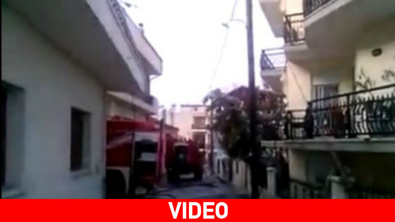 Διδυμότειχο: Πολυκατοικία τυλίχθηκε στις φλόγες