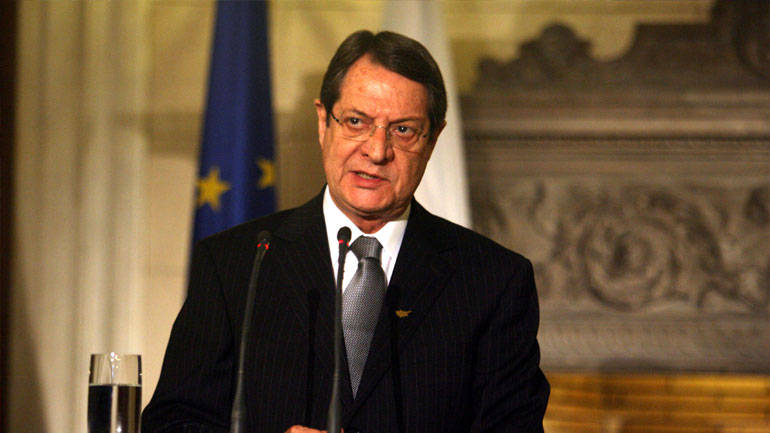 Αναστασιάδης: Έτος-κλειδί για την Κύπρο το 2016