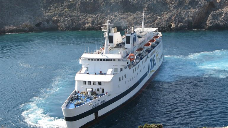 Στο λιμάνι Κισσάμου προσέκρουσε το «Βιτσέντζος Κορνάρος»